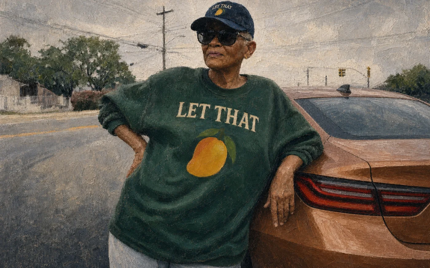 Let That Mango, mac wallpaper