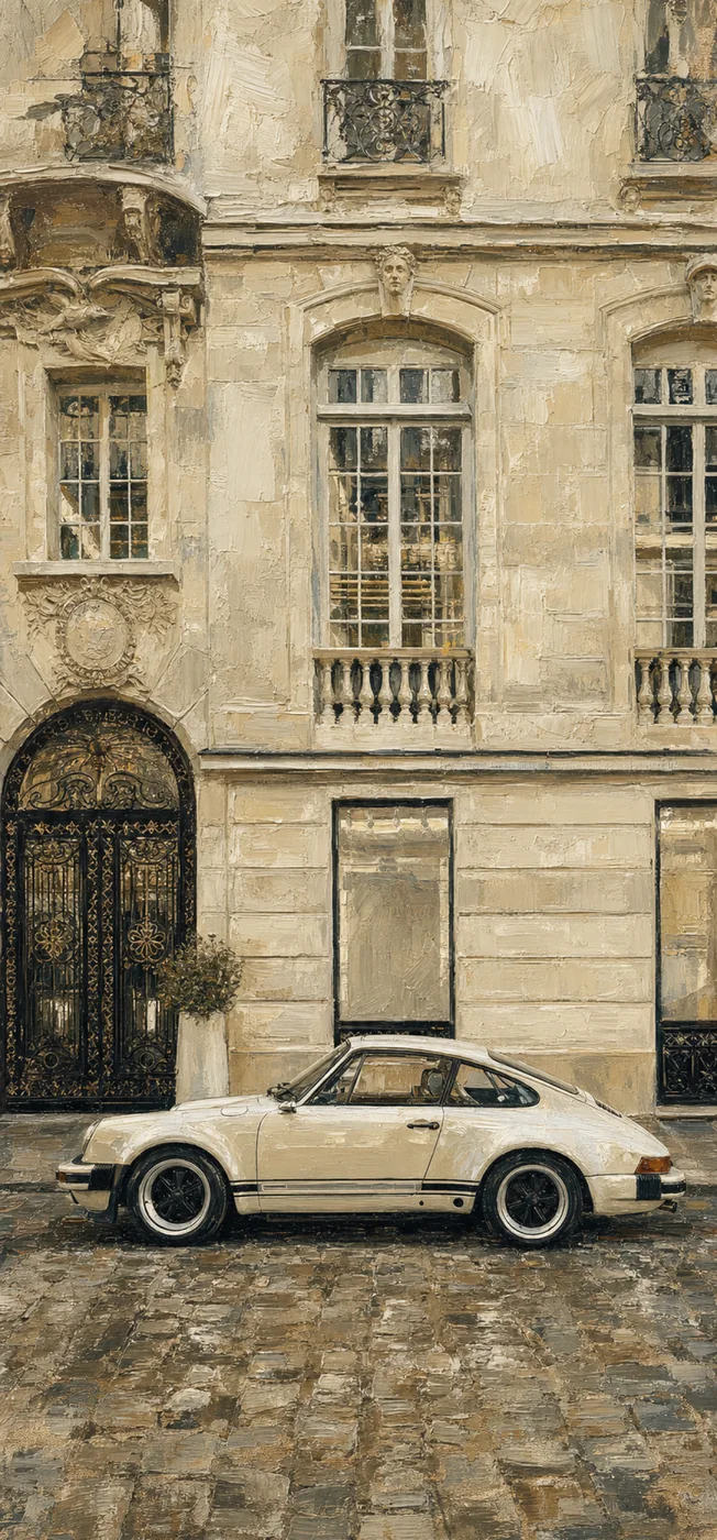 Ivory, Parked, iphone wallpaper