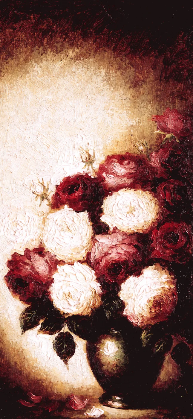 Baroque Roses, lock wallpaper