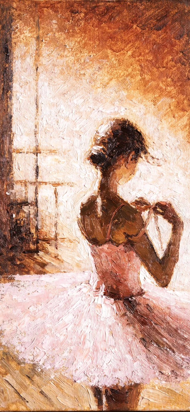 The Ballerina, lock wallpaper