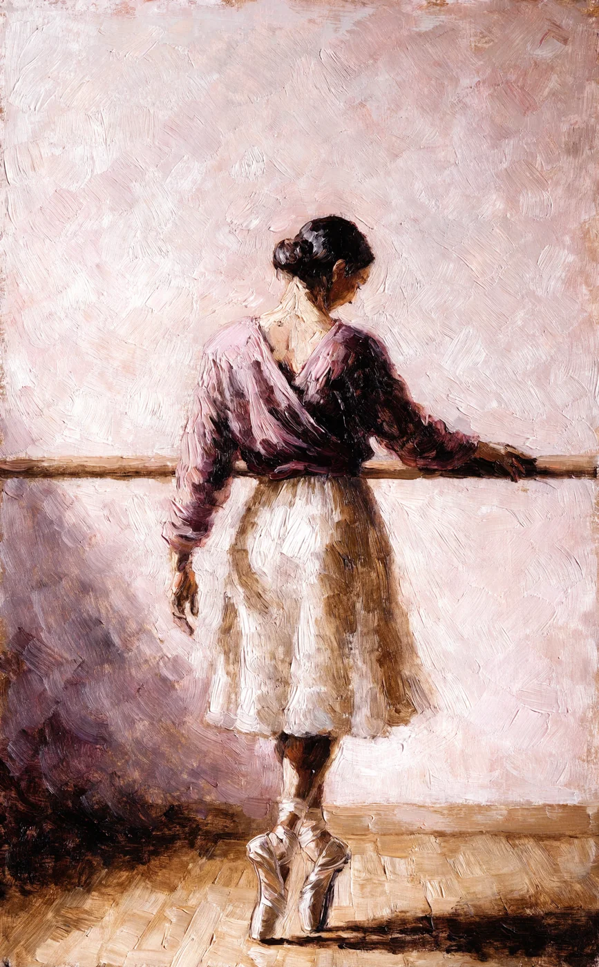 Golden Hour Ballet, lock wallpaper